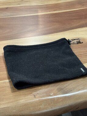 Wedze (Decathlon) black fleece neck warmer